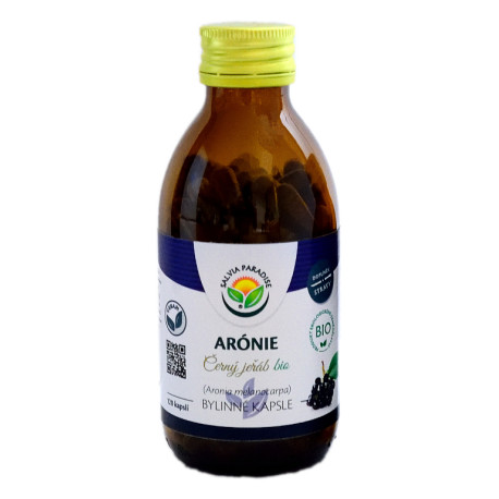 Aronia - capsule cu macara neagră BIO 120pcs