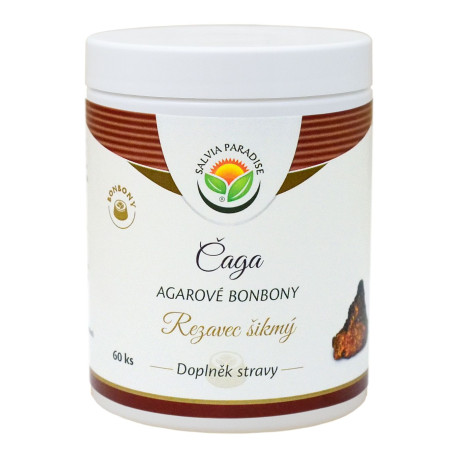 Chaga - bomboane de agar cu tăietoare înclinată 60 bucăți