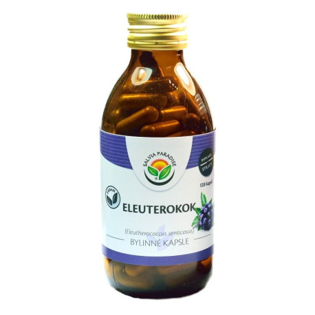Eleutherococcus spiny - capsule de ginseng siberian 120 bucăți