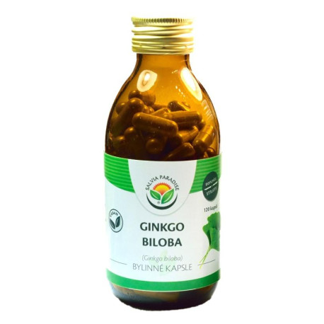 Ginkgo biloba - capsule de ginkgo 120 bucăți