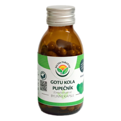 Gotu Kola - Capsulă de Cordonul Ombilical 60 de bucăți