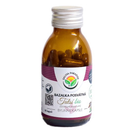 Tulsi - capsulă de busuioc sfânt BIO 60 de bucăți