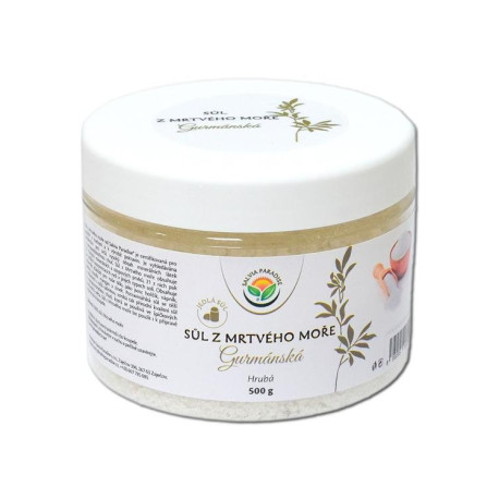 Sare groasă de la Marea Moartă - Comestibilă 500g