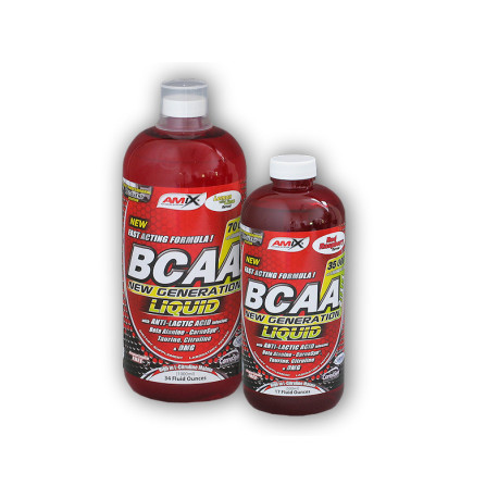BCAA New Generation Liquid 1l + 500ml - limonadă roz - lămâie-lime