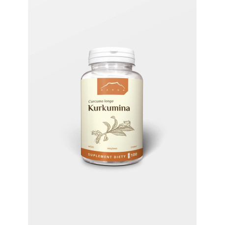 Curcumină cu extract de piperină 100 capsule x 500 mg - 100