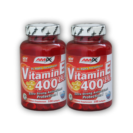 2x Vitamin E 400UI 100 softgel-uri