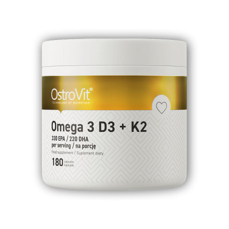 Capsule Omega 3 D3 + K2 180