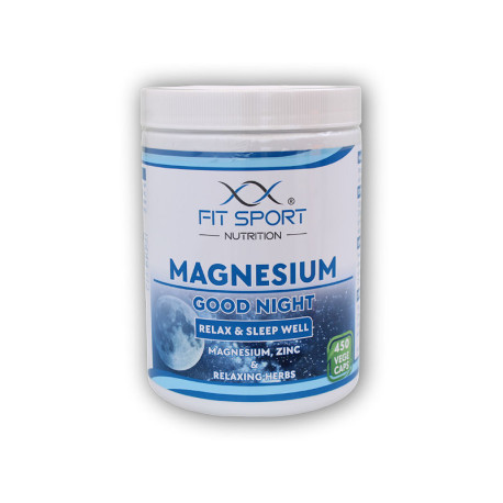 Magneziu NOAPTE BUNĂ 450 de căciuli vegetale - Magneziu Somn bine