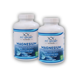 2x Magneziu NOAPTE BUNĂ 150 de capsule vegetale - Magneziu Sleep Well