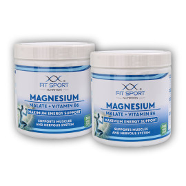 2x Magnesium Malate + Vitamin B6 360 veggie caps - Energy Magnesium