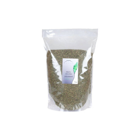 Frunza de mentă verde - Mentha spicata - 1kg tocată