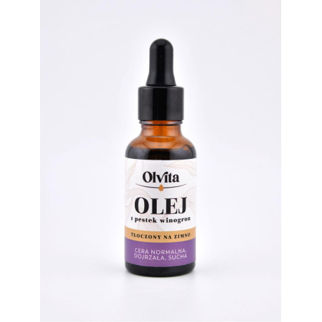 Ulei cosmetic de semințe de struguri Olvita - 30ml