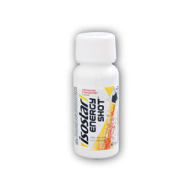 Isostar energy shot cofeină 60ml - rodie căpșună