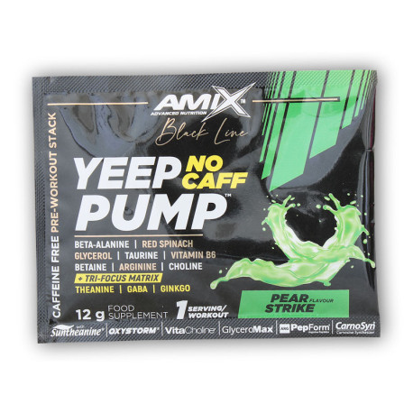 Black Line Yeep Pump FĂRĂ CAFF 12g OFERTĂ SPECIALĂ - lovitură de pere