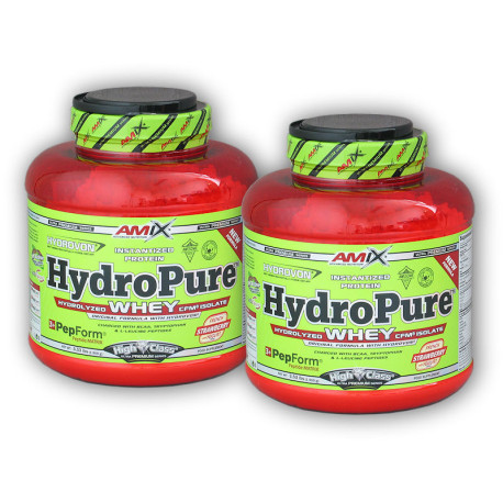 2x Hydro Pure Whey 1600g - ciocolată dublă