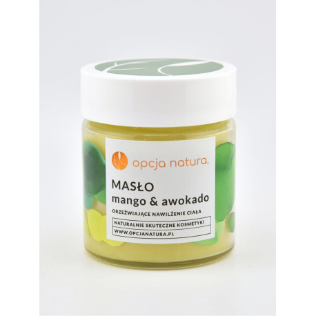 Opțiunea cu unt de mango și avocado Natura - 120ml