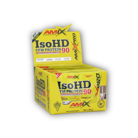 10x IsoHD 90 CFM Proteină 30g pliculeț - OFERTĂ SPECIALĂ - lapte vanilie