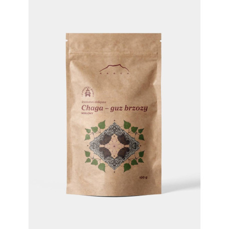 Chaga - Inonotus obliquus - 100g măcinat