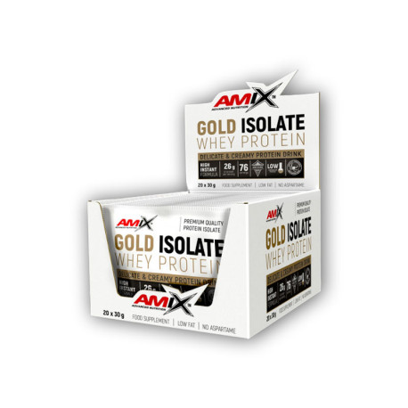 10x Izolat de Proteine de Zerul de Aur 30g - OFERTĂ SPECIALĂ - banană