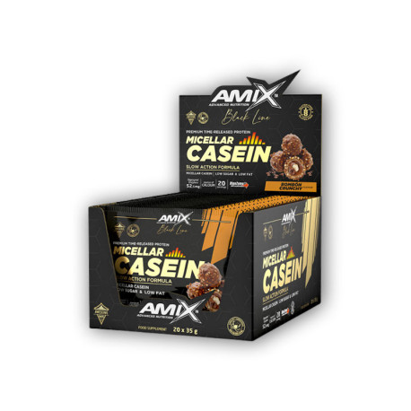 10x Black Line Micellar Casein 35g - OFERTĂ SPECIALĂ - sărut cu cremă de zmeură