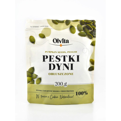 Semințe de dovleac decojite Olvita - 200g