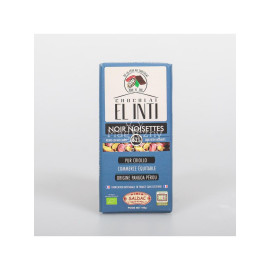 El Inti Chocolate 63% cu alune bio - 100 g