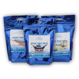 3x Maxi Pro 90% 2500g - ciocolată dubai