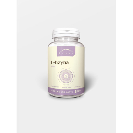 L-lizină 100 capsule x 500 mg - 100