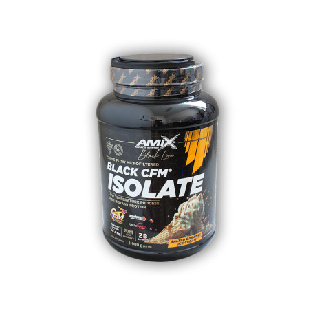 Black Line Black CFM Isolate 1000g - vanilie cu nuci de macadamia