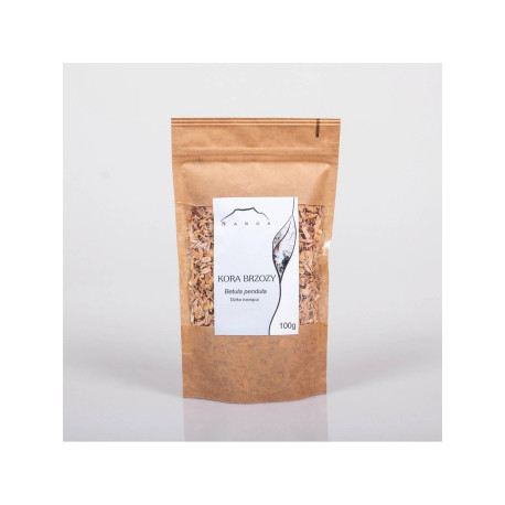 Scoarță de mesteacăn - culesă manual - Betula verrucosa - 100g tocată