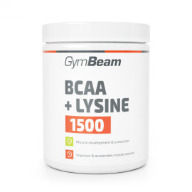 BCAA 1500 + Lysine - GymBeam - Fără aromă - 300 paste.