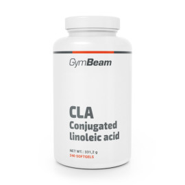 CLA - GymBeam - Fără aromă - 240 de pungi