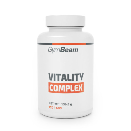 Complexul de vitalitate - GymBeam - fără aromă - 120 tablete.