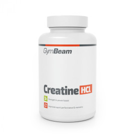 Creatina HCl - GymBeam - Nearomatizată - 120 de pliculețe.