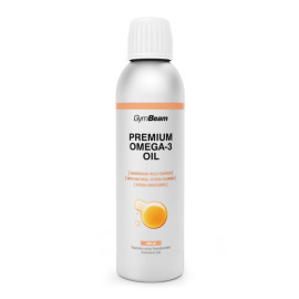 Ulei lichid premium de pește Omega-3 cu aromă de citrice - GymBeam - Fructe citrice
