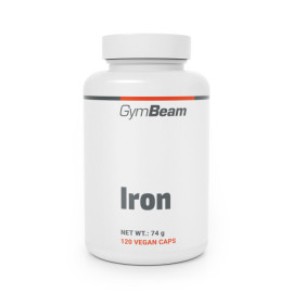 Fier - GymBeam - fără aromă - 120 buzunare.
