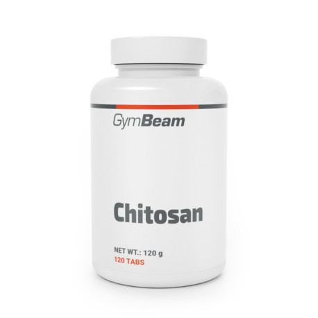 Chitosan - GymBeam - Fără aromă - 120 tab.