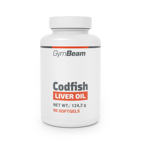 Ulei de ficat de cod - GymBeam - 90 de plicuri.
