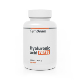 Acid hialuronic Forte - GymBeam - fără aromă - 90 tablete.