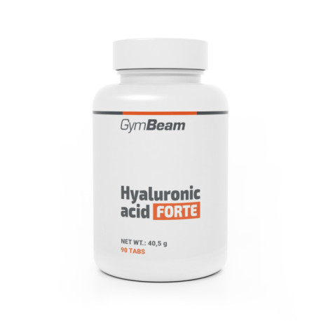 Acid hialuronic Forte - GymBeam - fără aromă - 90 tablete.