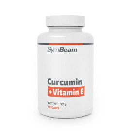 Curcumină + Vitamina E - GymBeam - 90 de pliculețe.