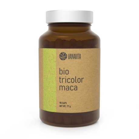 BIO Tricolor Maca - VanaVita - 90 de capsule.