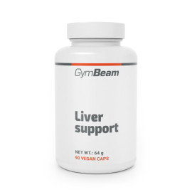 Suport hepatic - GymBeam - fursecuri și cremă - 90 de plicuri.