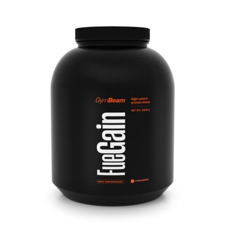 Gainer FueGain - GymBeam - căpșuni - 2500 g