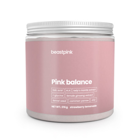 Pink Balance - BeastPink - Limonadă cu căpșuni - 216 g