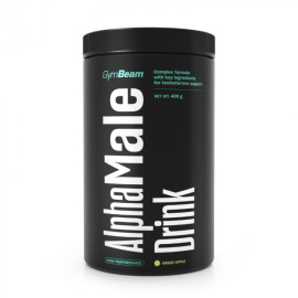 AlphaMale Drink - GymBeam - Green Apple - 400 g
