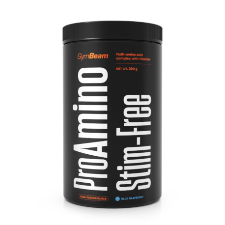 ProAMINO Stim-Free - GymBeam - Zmeură Albastră - 390 g