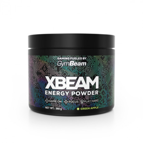 XBEAM Energy Powder - GymBeam - Green Apple - 360 g