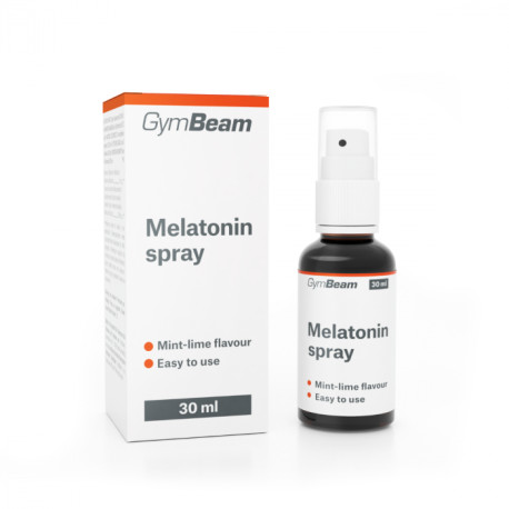 Spray cu melatonină - GymBeam - Lime & Mentă