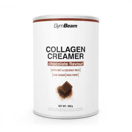 Cremă de colagen – GymBeam - Ciocolată - 300 g